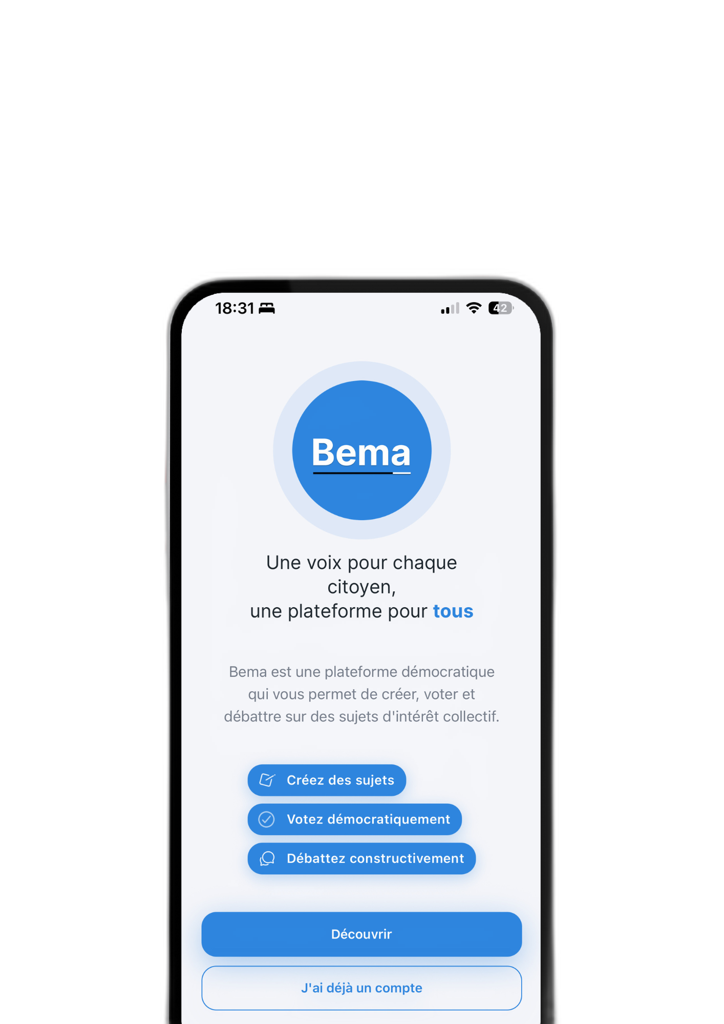 Bema iPhone App